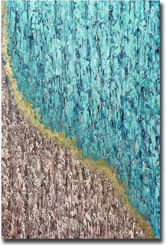 ART8YUQI Paintings, Oil Painting on Canvas Wall Art for Living Room, Bedroom, Office Decor, Giclee Print on Stretched Canvas, Ready to Hang, 36x24 inches