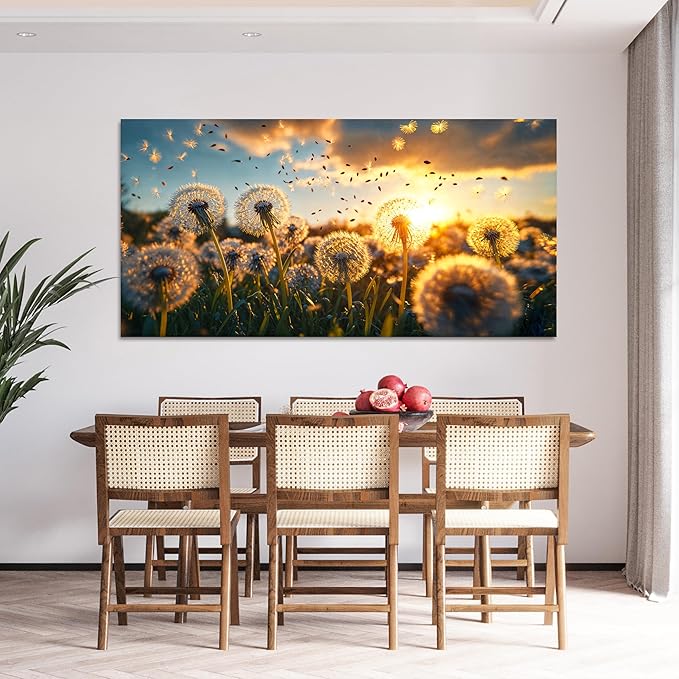 Canvas Wall Art Decor Floral Aesthetics Canvas Wall Art Pictures For Living Room Wall Paintings Artwork For Walls White Modern Wall Art Canvas Prints Artwork For Bedroom Office Wall Decor 20 × 40 Inch