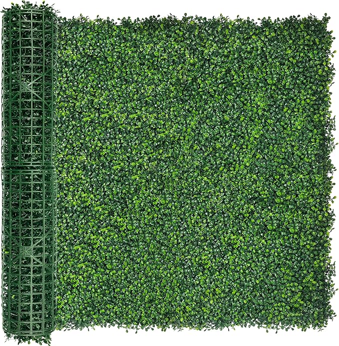Artificial Ivy Privacy Fence Screen,40"x 140" (39 SQFT) 4-Layer Leaf UV-Anti Faux Greenery Boxwood Backdrop Ivy Vine Leaf Panels for Outdoor, Indoor, Garden,Backyard and Decor